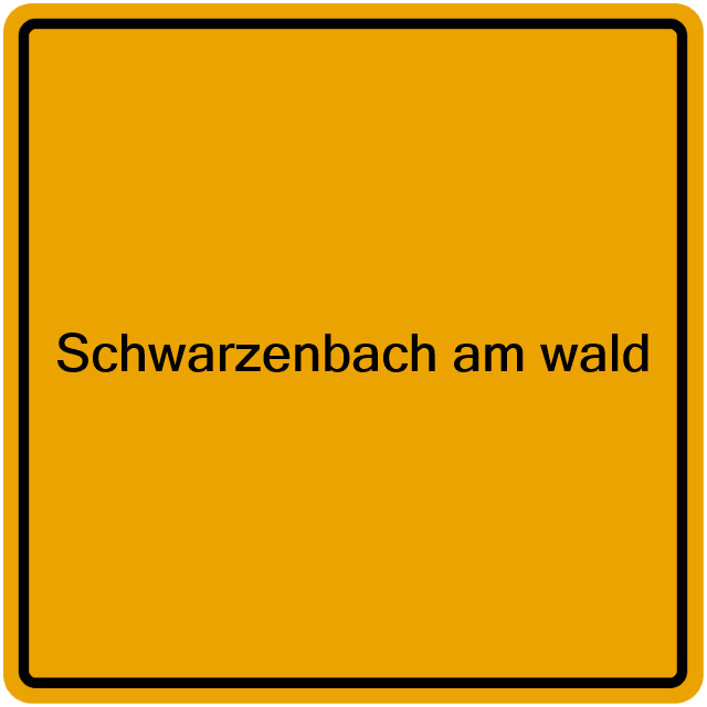 Einwohnermeldeamt24 Schwarzenbach am wald